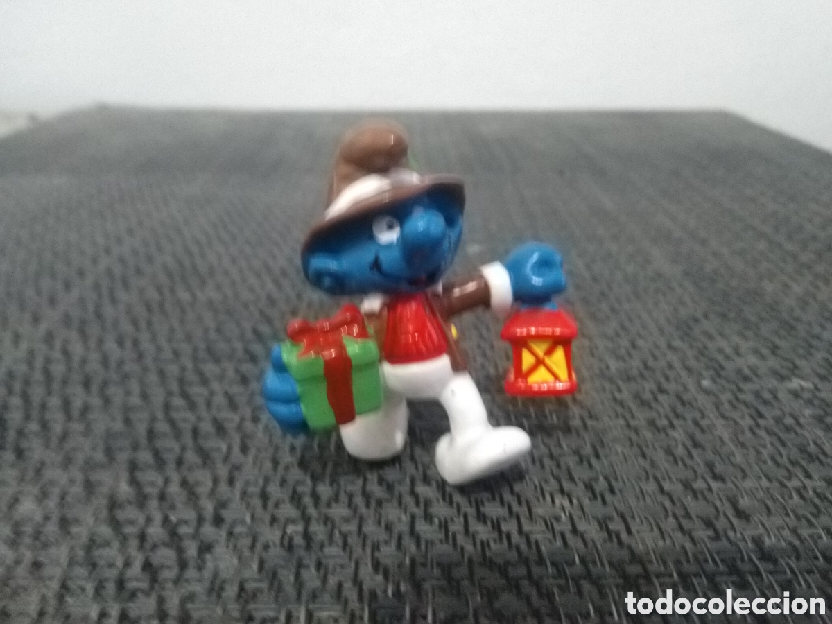 Figuras de goma y PVC: FIGURA PVC PITUFO PITUFINA SCHLEICH PEYO SMURFS PITUFOS SMURF SCHLUMPF FAROLILLO REGALO NAVIDAD