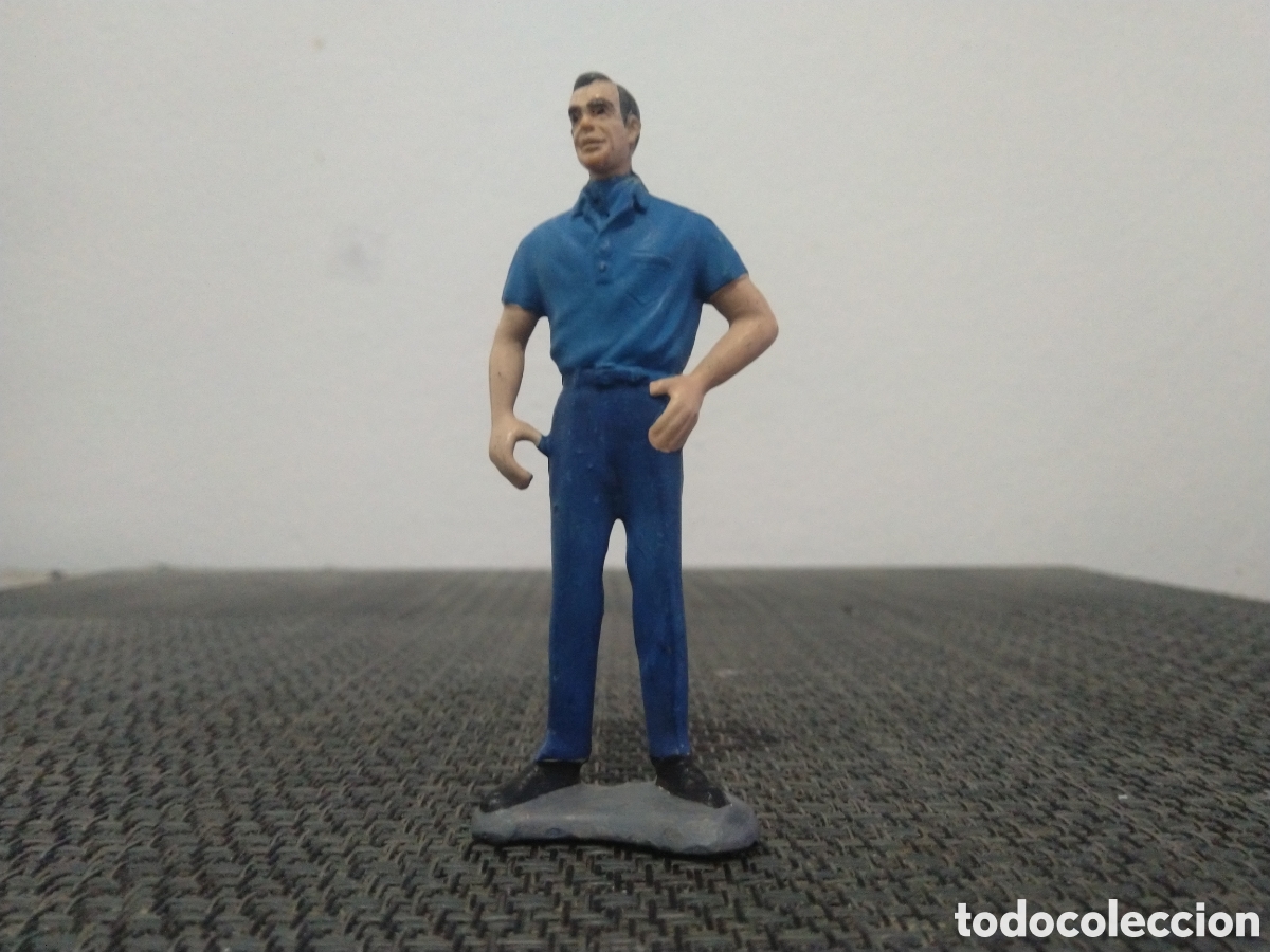 Figuras de goma y PVC: FIGURA PVC JAMES BOND AGENTE 007 SEAN CONNERY GOLDFINGER HILBERT A&Ntilde;OS 70