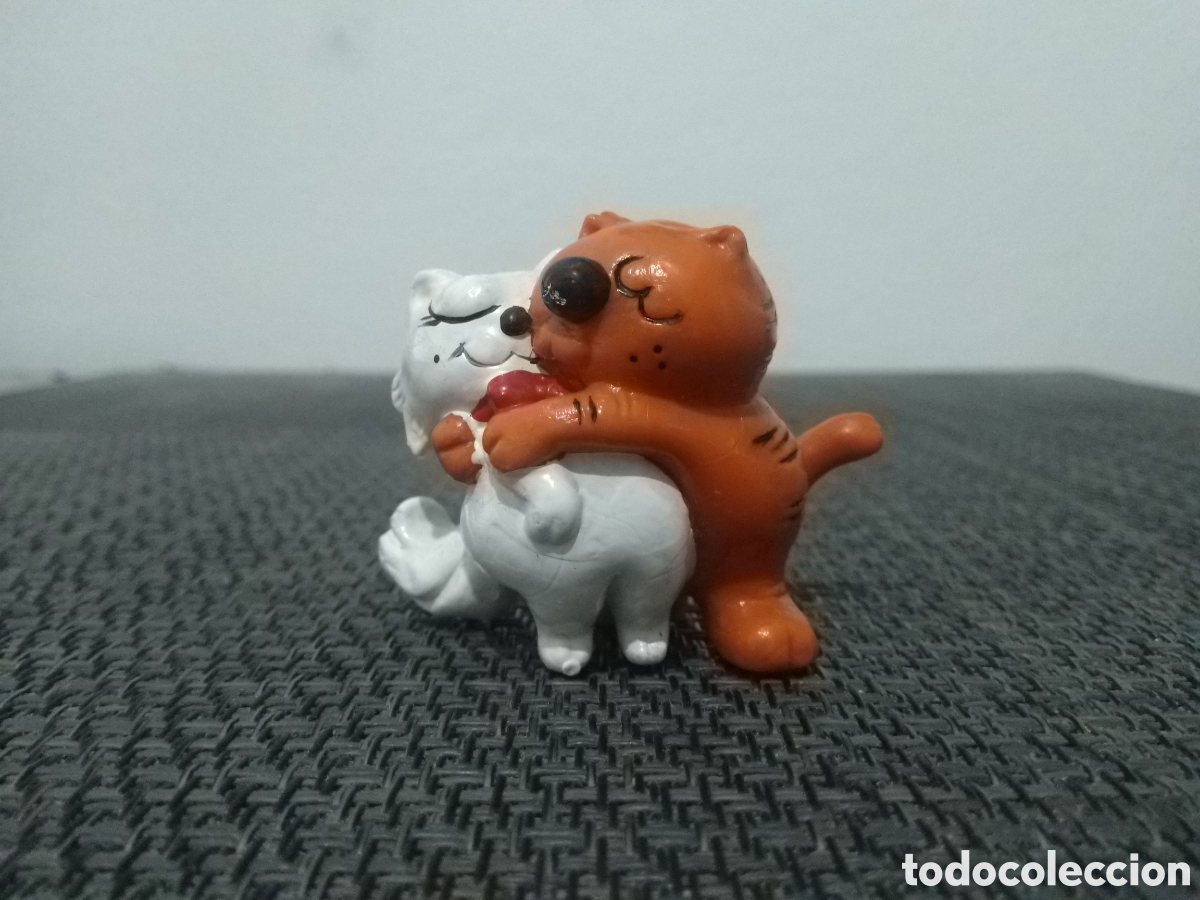 Figuras de goma y PVC: FIGURA PVC ISIDORO MC NAUGHT 1983 POLISTIL DIBUJOS ANIMADOS A&Ntilde;OS 80 SONIA BESO ENAMORADOS