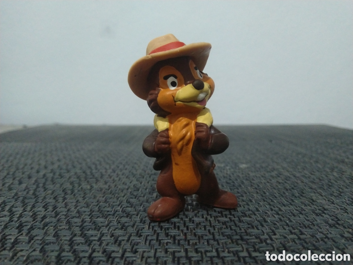 Figuras de goma y PVC: FIGURA PVC CHIP Y CHOP DE BULLY DIBUJOS ANIMADOS WALT DISNEY CON SOMBRERO Y CHAQUETA