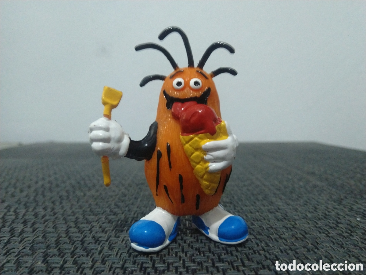 Figuras de goma y PVC: FIGURA PVC CASIMIRO SIN MARCA TV TELEVISION A&Ntilde;OS 80 VAMOS A LA CAMA CASEMIRO HELADO CUCHARA