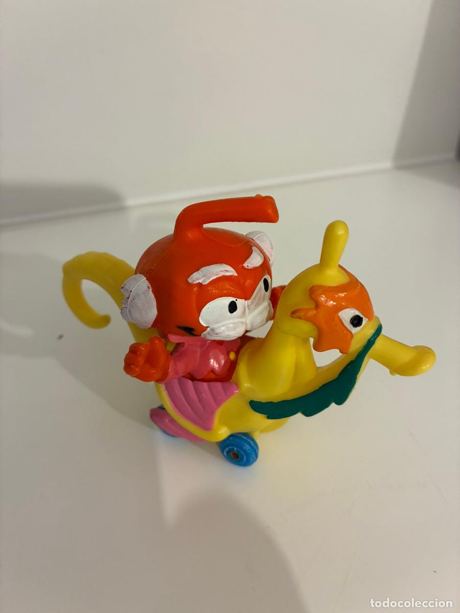 Figuras de goma y PVC: Snorkels, Abuelo Wentworth en caballito de mar, Guisval, 1986