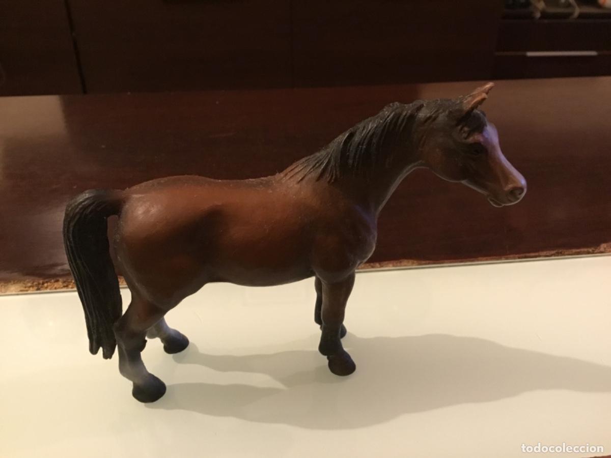 Figuras de goma y PVC: Figura PVC caballo salvaje schleich Germany