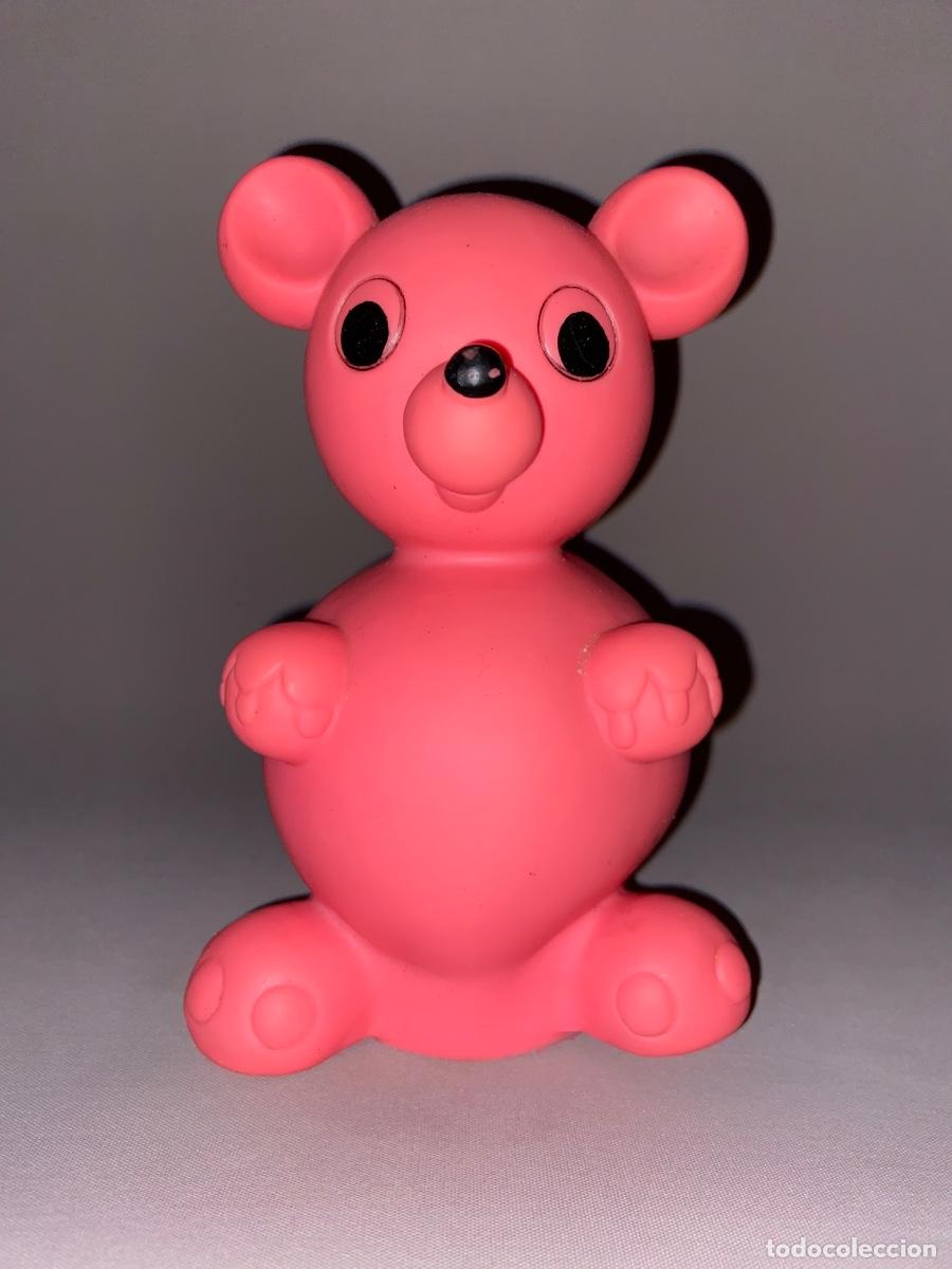 Figuras de goma y PVC: ANTIGUA FIGURA &rdquo; OSO &rdquo; DE GOMA - FAMOSA SPAIN