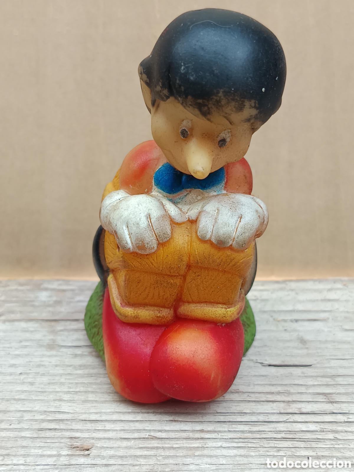 Figuras de goma y PVC: Figura Pinocho a&ntilde;os 60