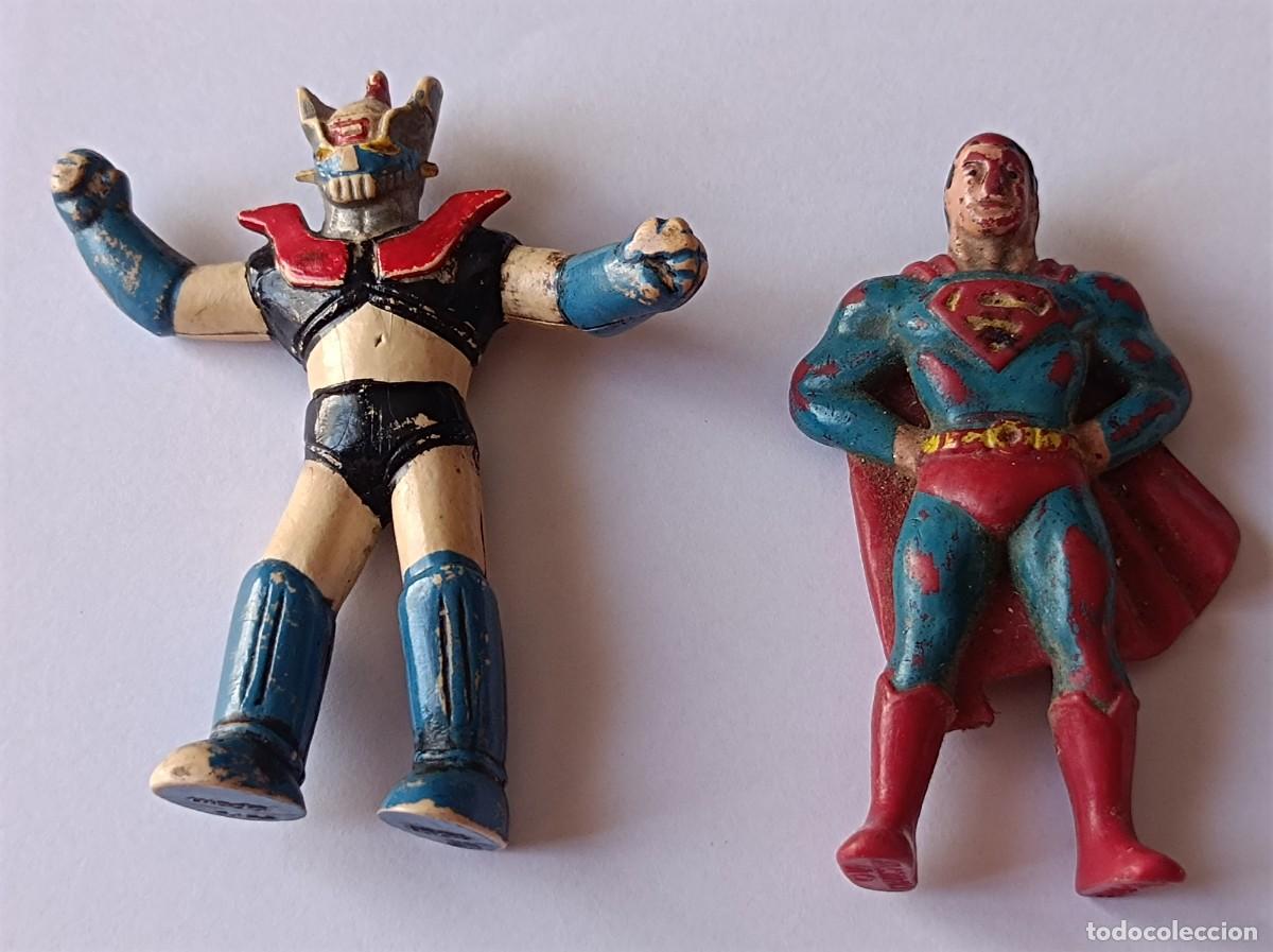 Figuras de goma y PVC: FIGURAS DE GOMA PVC EURA SUPERM&Aacute;N Y MAZINGER Z