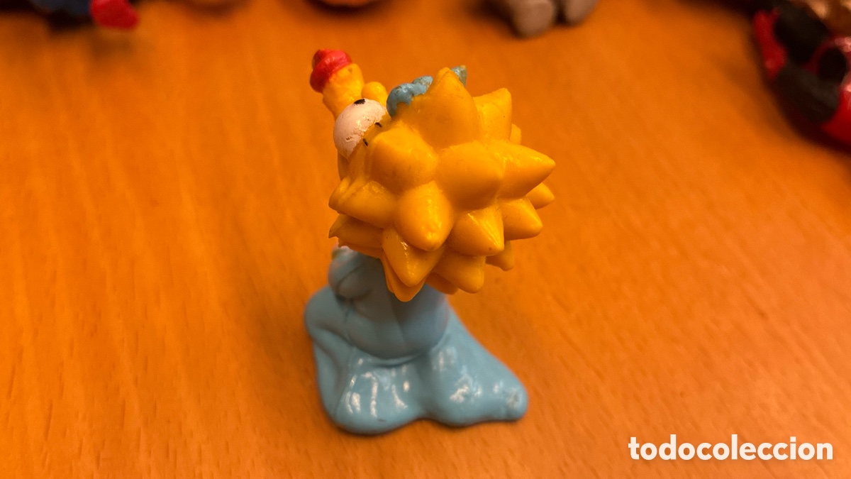 Figuras de goma y PVC: Figura Maggie Simpson - 1990 - Foto 2