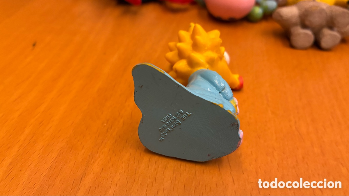 Figuras de goma y PVC: Figura Maggie Simpson - 1990 - Foto 3