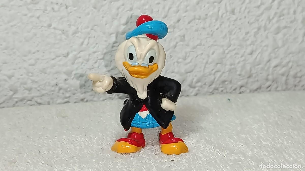 Figuras de goma y PVC: APPLAUSE : ANTIGUA FIGURA DE GOMA FLINTHEART GLOMGOLD DUCK TALES PATOAVENTURAS DISNEY A&Ntilde;O 1986