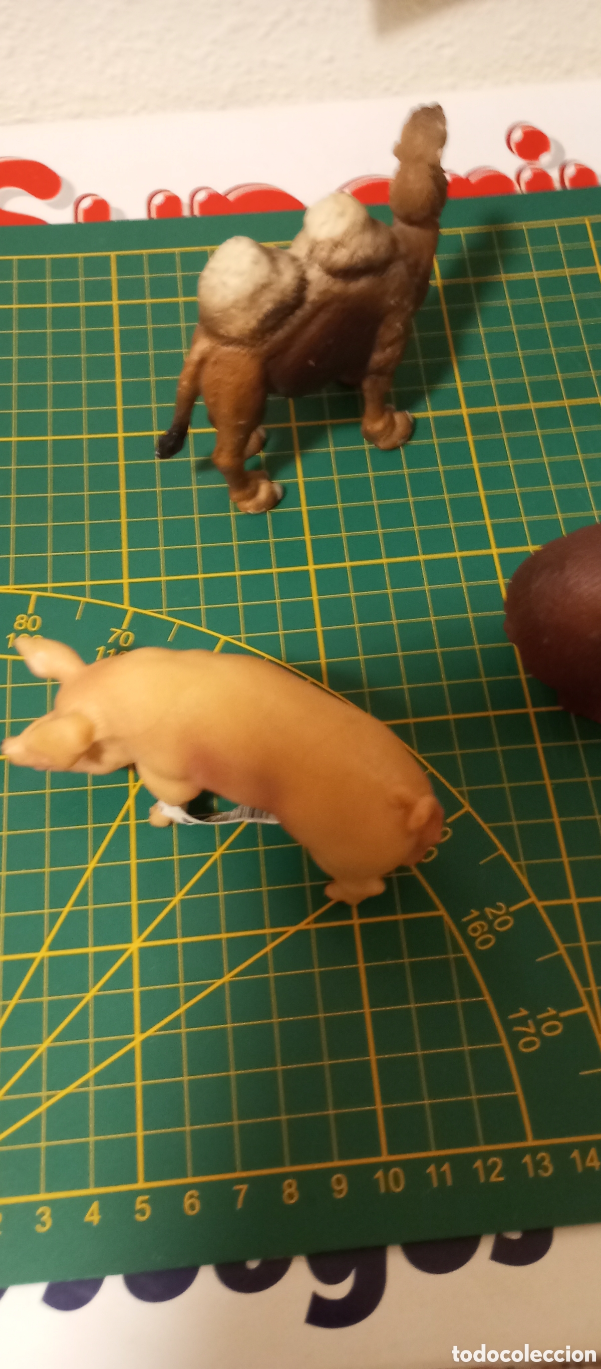 Figuras de goma y PVC: Lote figuras schleich