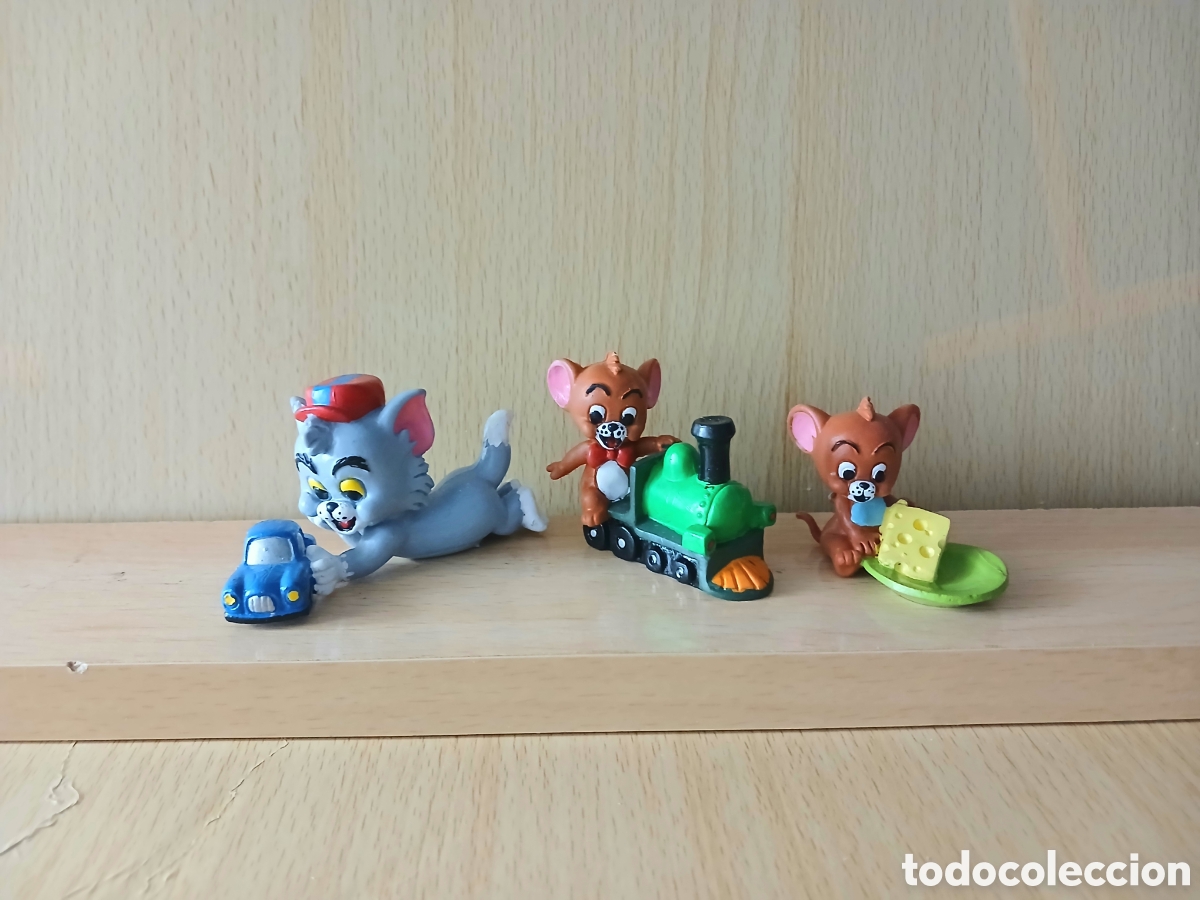 Figuras de goma y PVC: Lote figuras Tom y Jerry - Comics Spain - PVC nuevas