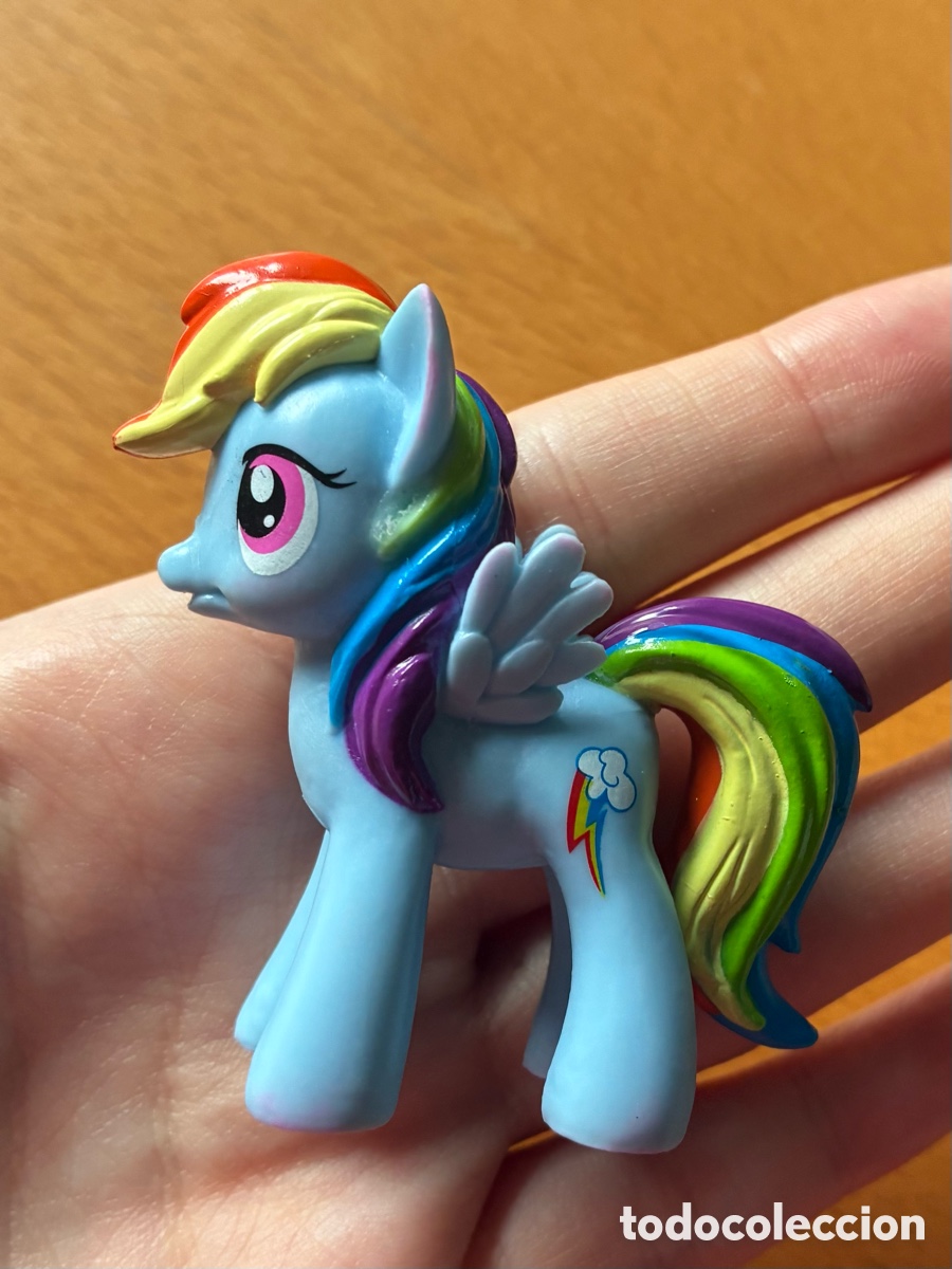 Figuras de goma y PVC: Figura My Little Pony Rainbow Dash de Hasbro