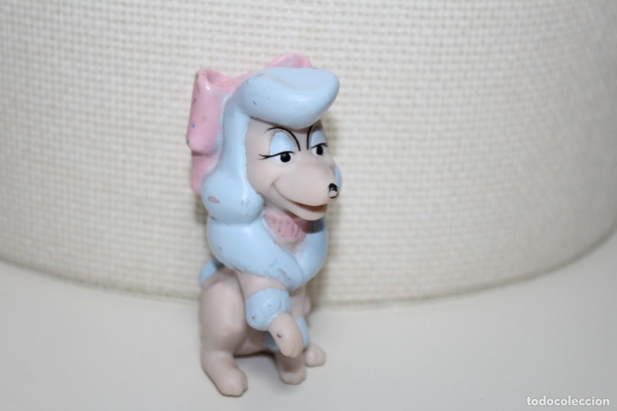 Figuras de goma y PVC: FIGURA GOMA OLIVER Y COMPA&Ntilde;IA DISNEY PERRITA CANICHE GEORGETTE 1988