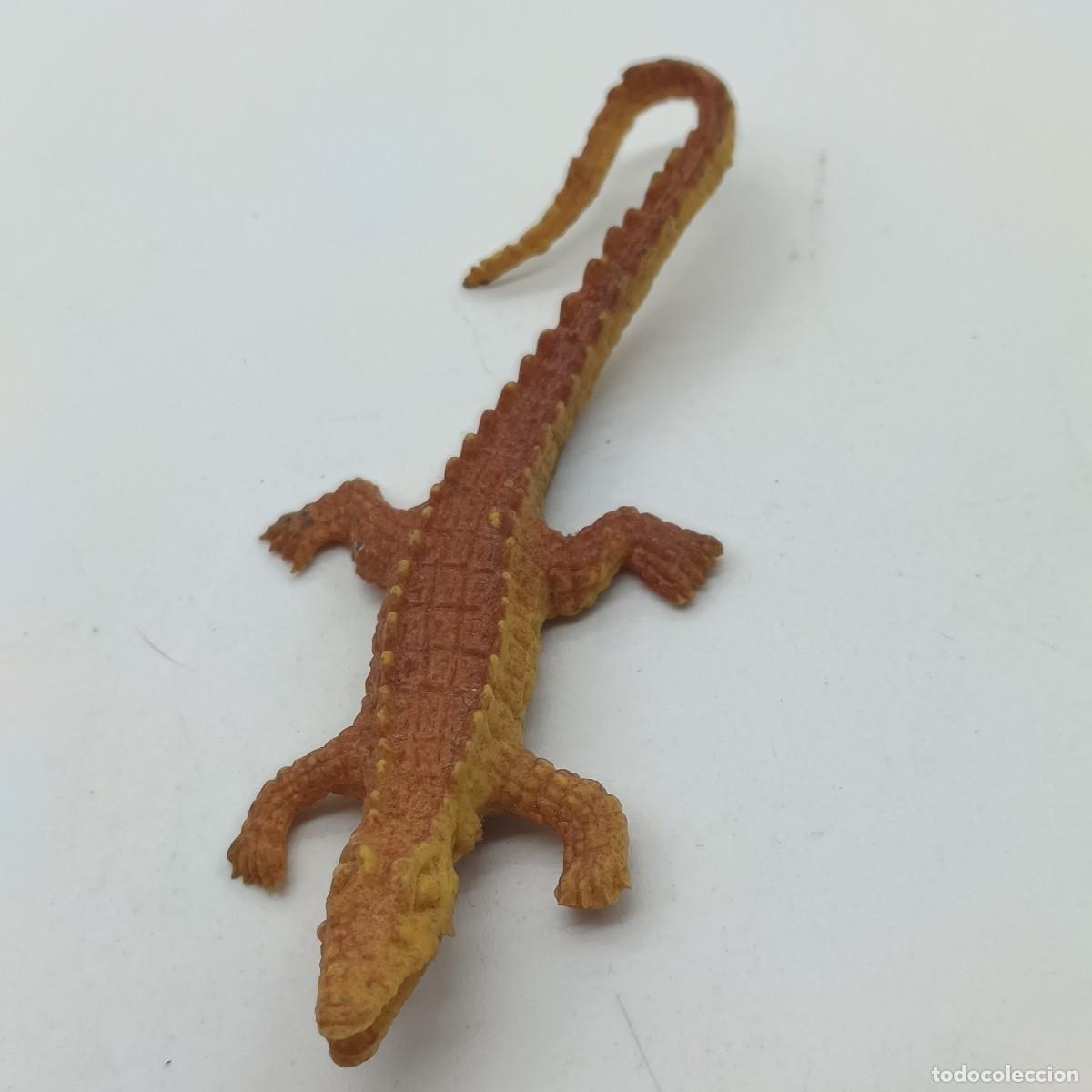 Figuras de goma y PVC: Figura cocodrilo &ndash; pl&aacute;stico flexible &ndash; animal salvaje