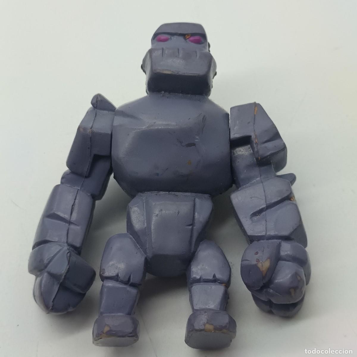 Figuras de goma y PVC: Figura G&oacute;lem de Piedra &ndash; Clash Royale &ndash; pl&aacute;stico gris