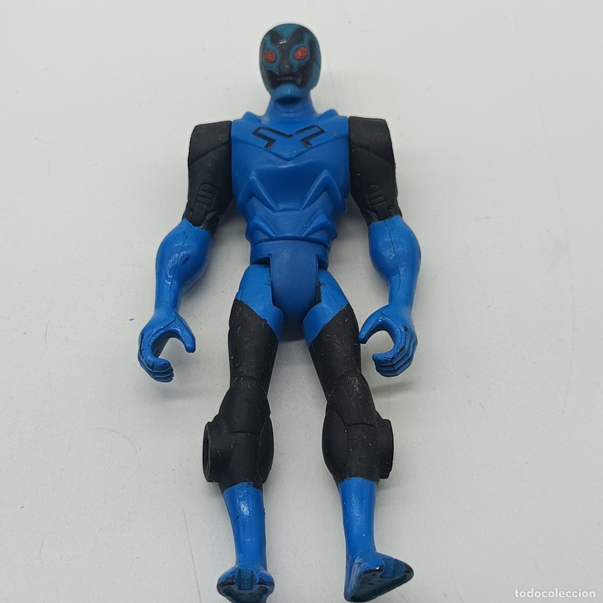 Figuras de goma y PVC: Figura Blue Beetle &ndash; DC Comics &ndash; pl&aacute;stico articulado
