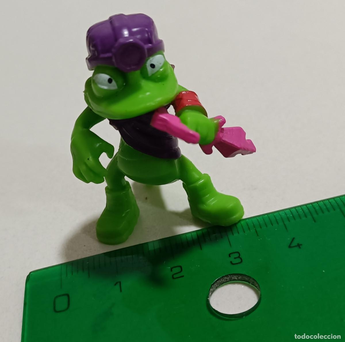 Figuras de goma y PVC: MetaZells Knizard #052 figura mu&ntilde;eco lagarto minero pico mu&ntilde;equito figurita