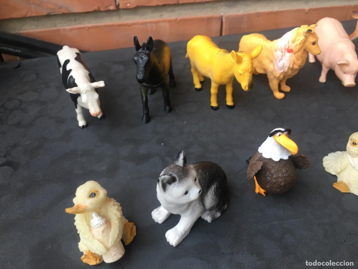 Figuras de goma y PVC: LOTE DE 19 FIGURAS ANIMALES - Foto 3