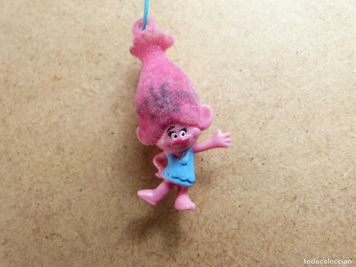 Figuras de goma y PVC: Figura Poppy personaje de la pelicula Trolls de DreamWorks