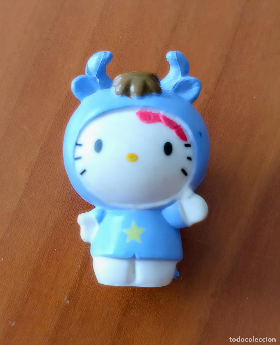 Figuras de goma y PVC: HELLO KITTY - SANRIO - ZODIACO TAURO - 3,5 CM