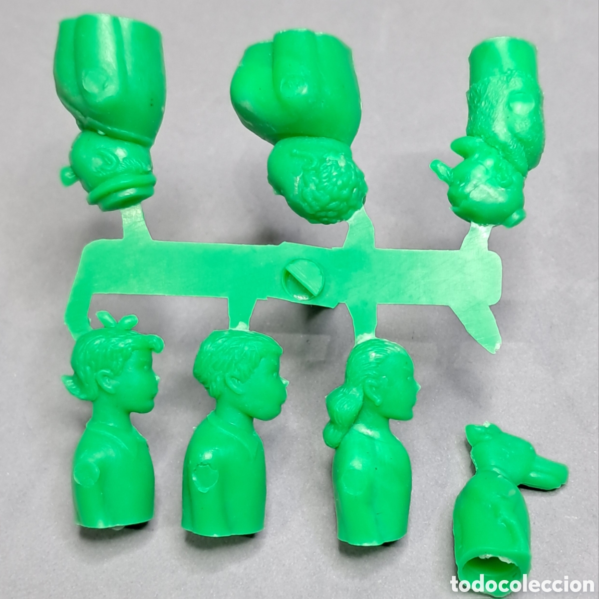 Figuras de goma y PVC: Antiguos capuchones de l&aacute;piz de La Familia Ulises de la revista TBO. Comansi