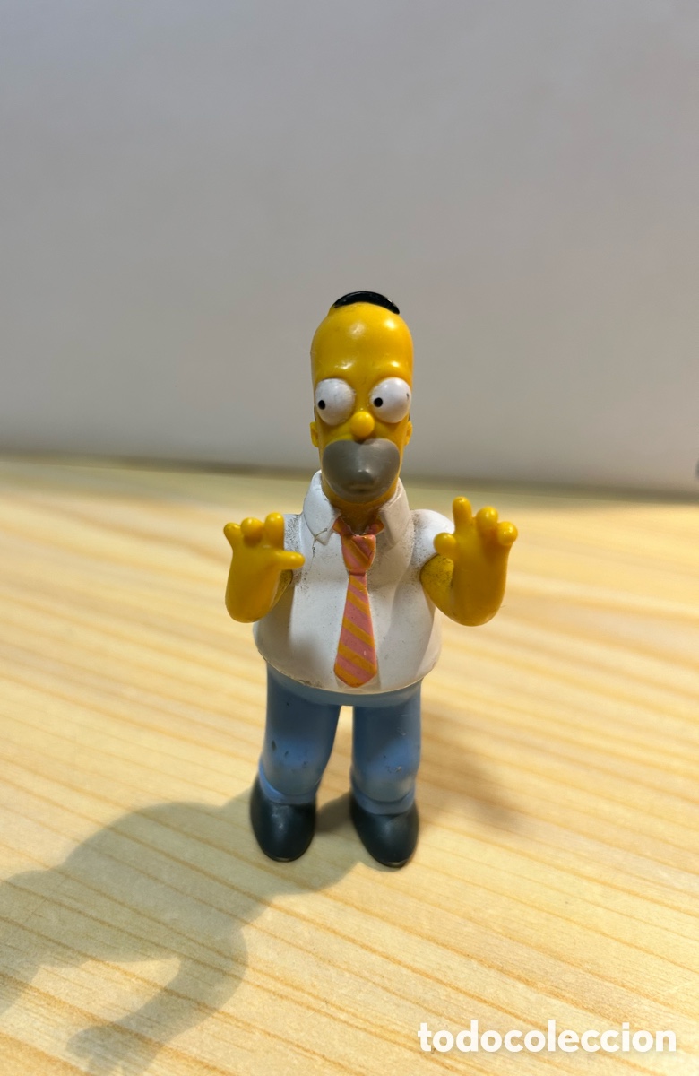 Figuras de goma y PVC: Set de 2 Figuras coleccionables de Bart y Homer Simpson - Foto 6