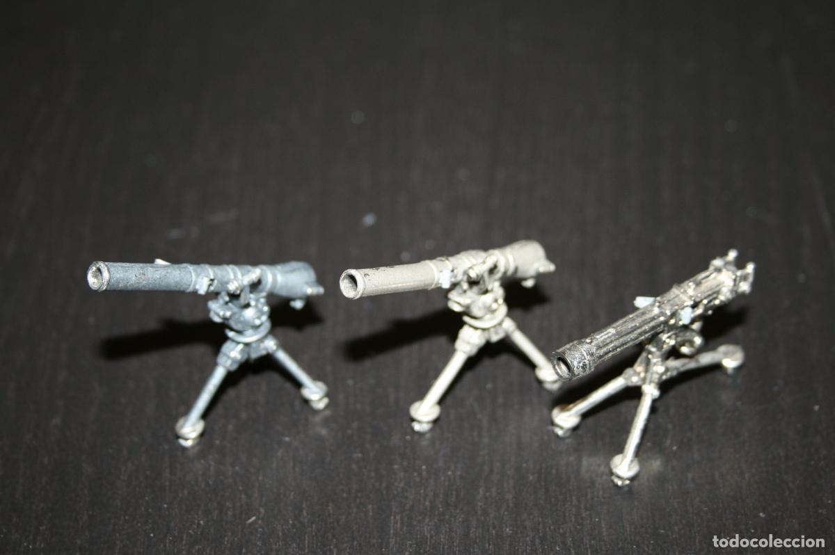 Figuras de goma y PVC: Britains deetail ametralladora, ca&ntilde;&oacute;n, lanza cohete accesorios