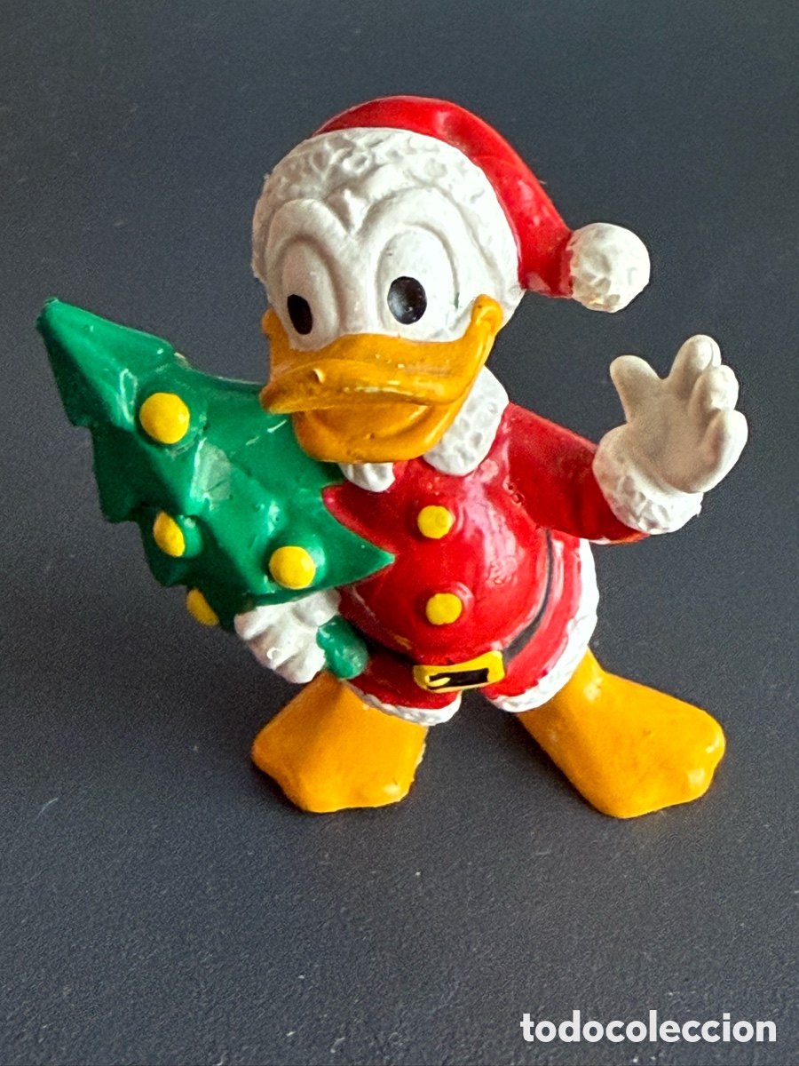 Figuras de goma y PVC: PVC. DONALD. PAP&Aacute; NOEL. DISNEY. BULLY 1984