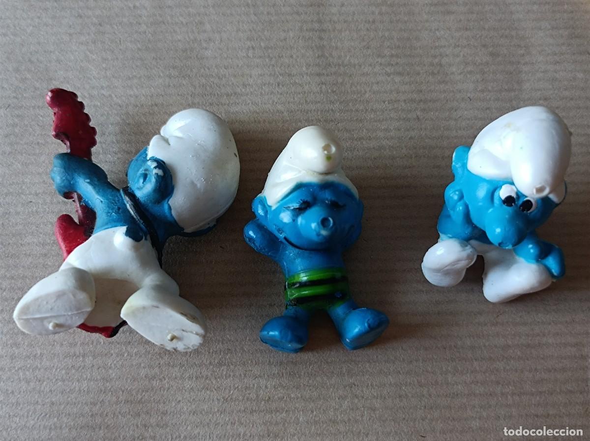 Figuras de goma y PVC: LOTE DE PITUFOS DE GOMA PVC - Foto 5