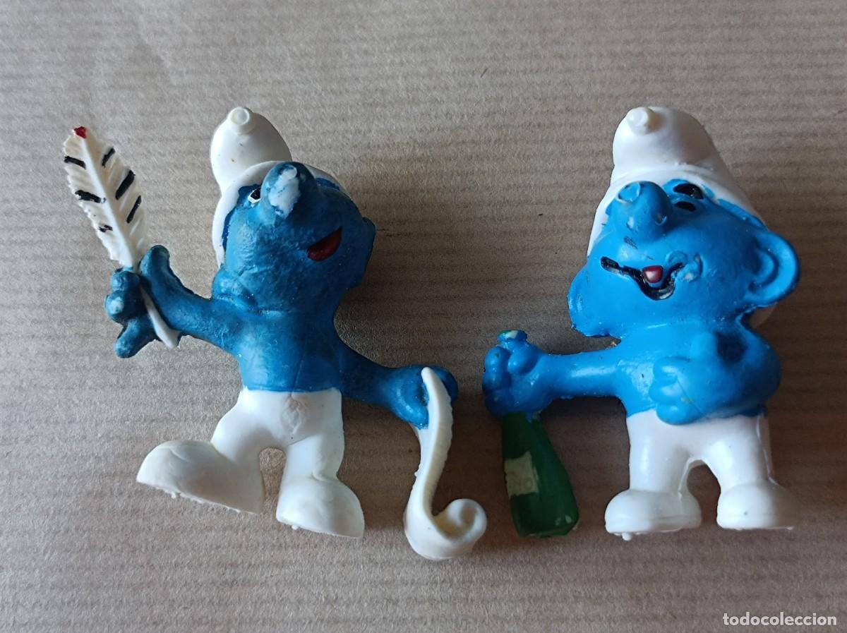 Figuras de goma y PVC: LOTE DE PITUFOS DE GOMA PVC - Foto 7
