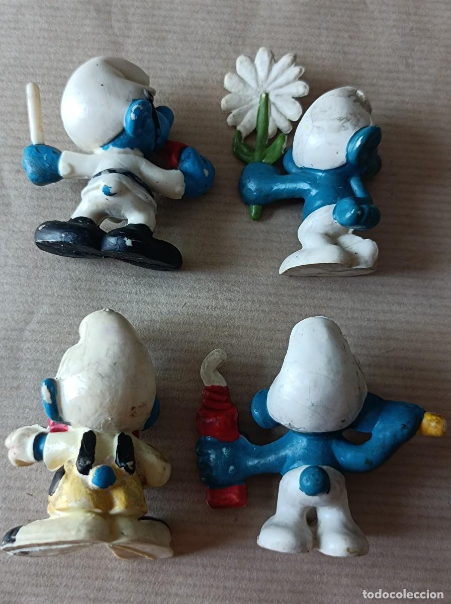 Figuras de goma y PVC: LOTE DE PITUFOS DE GOMA PVC - Foto 9