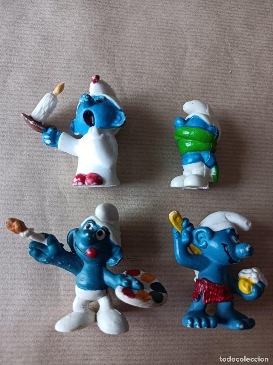 Figuras de goma y PVC: LOTE DE PITUFOS DE GOMA PVC - Foto 13