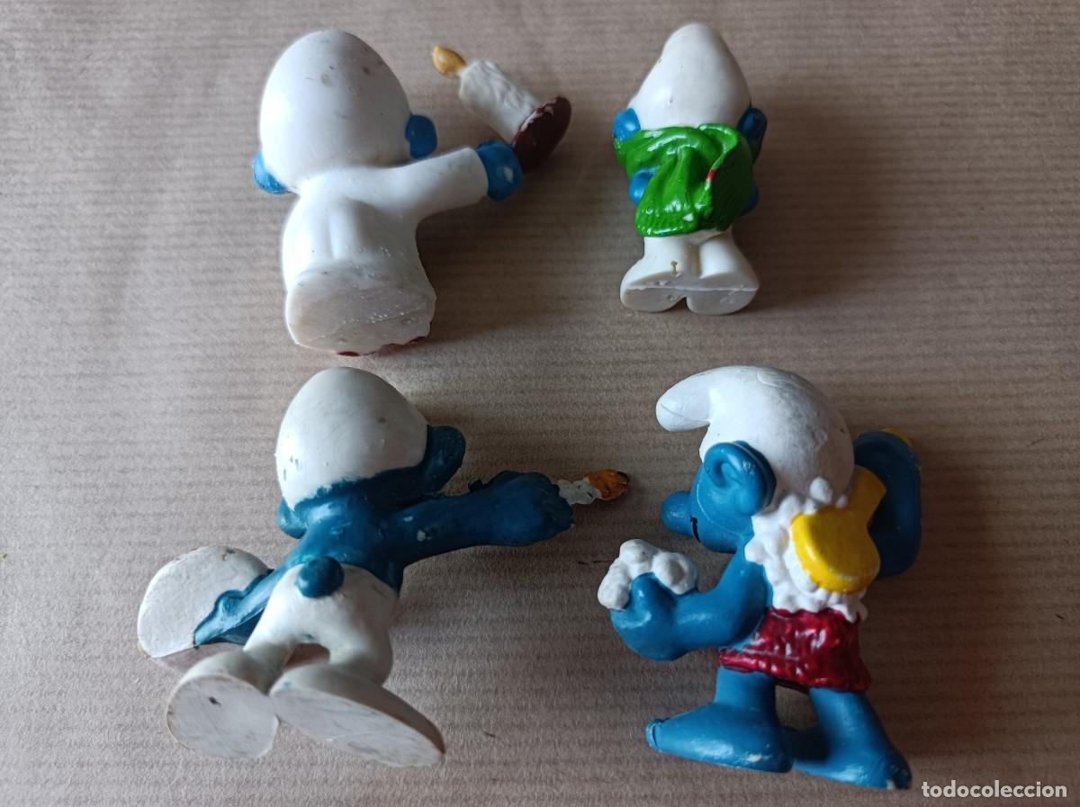 Figuras de goma y PVC: LOTE DE PITUFOS DE GOMA PVC - Foto 14