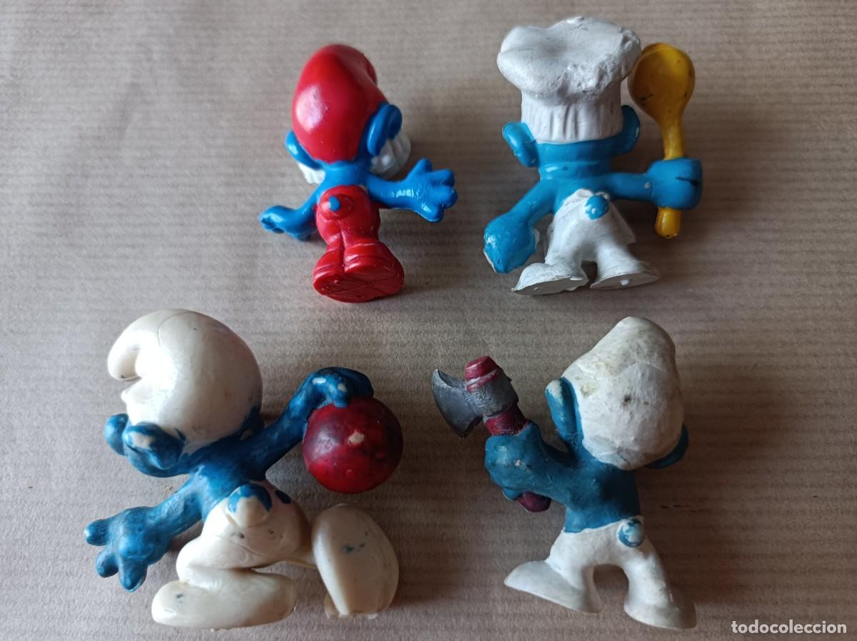 Figuras de goma y PVC: LOTE DE PITUFOS DE GOMA PVC - Foto 16