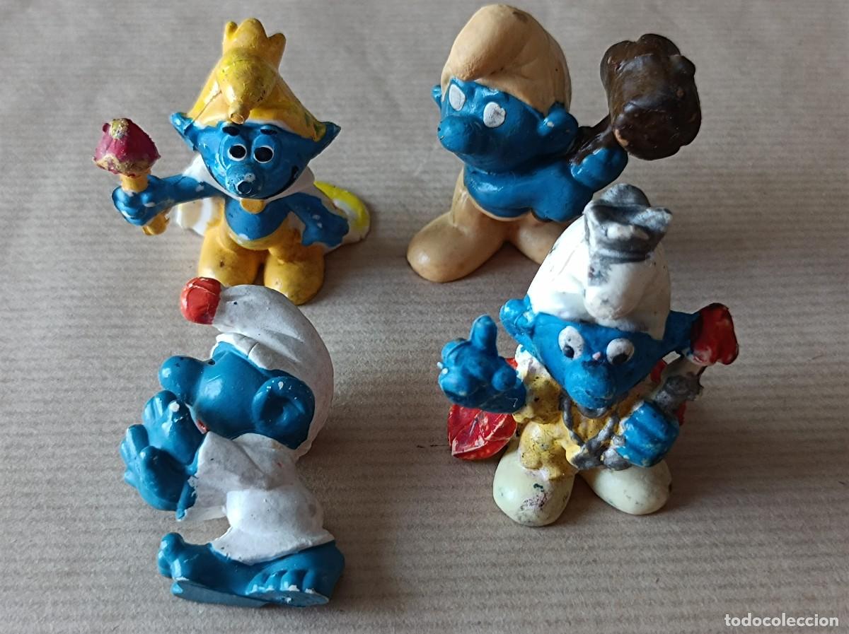 Figuras de goma y PVC: LOTE DE PITUFOS DE GOMA PVC - Foto 17