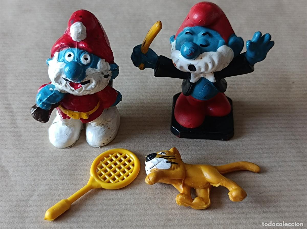Figuras de goma y PVC: LOTE DE PITUFOS DE GOMA PVC - Foto 21