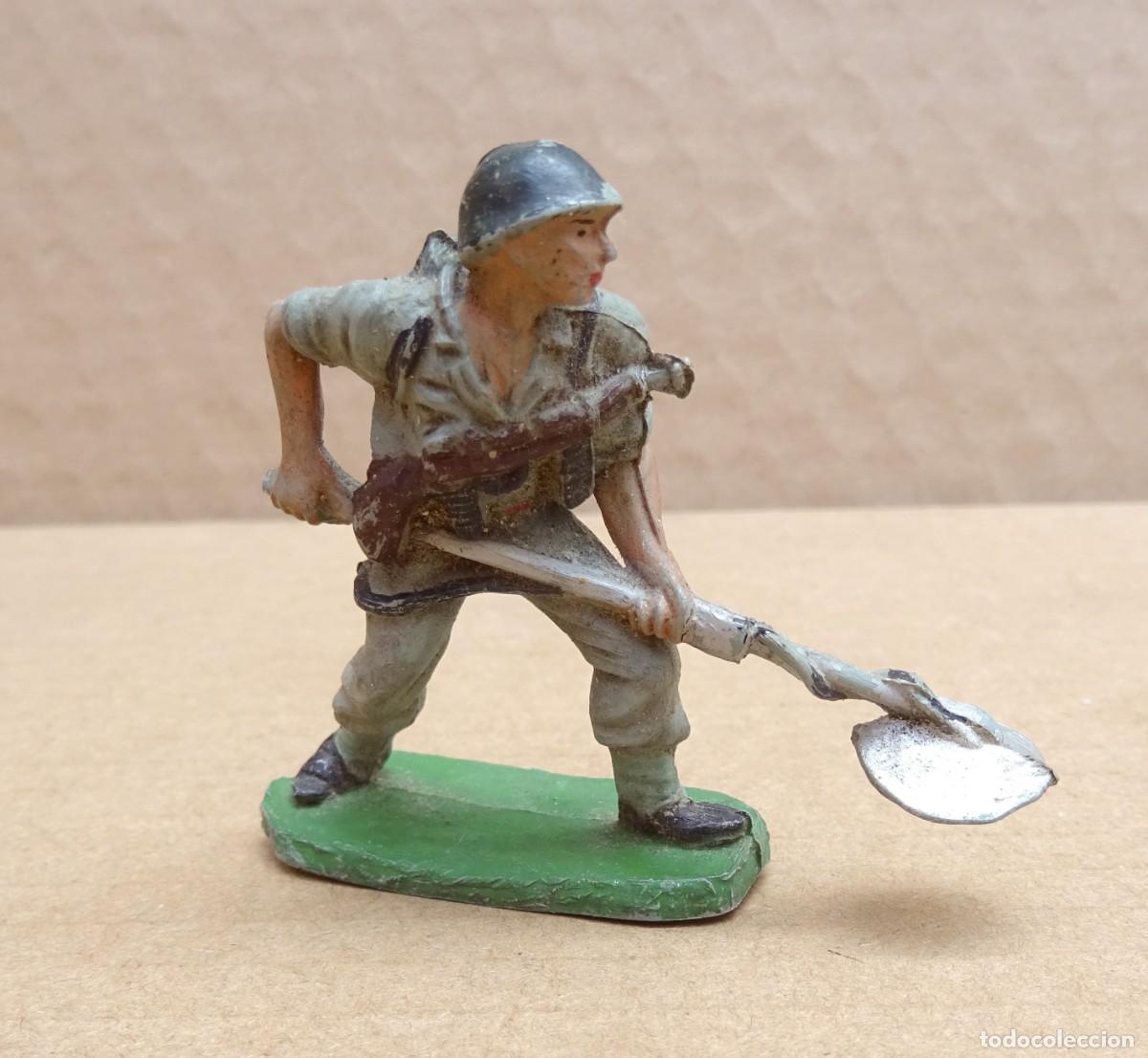 Figuras de goma y PVC: PECH MARINE AMERICANO FIGURA 3 GOMA