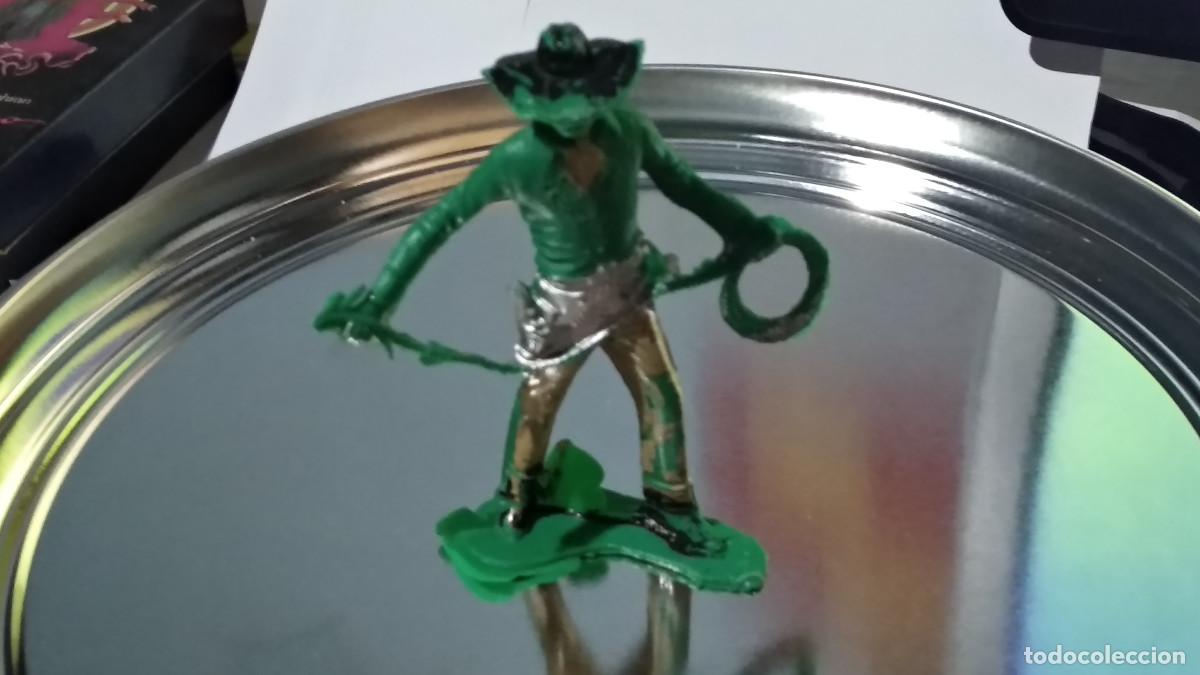 Figuras de goma y PVC: FIGURA ANTIGUA VAQUERO OESTE , 8 CM ALTO ( PECH , JECSAN , REAMSA , COMANSI , ETC) A&Ntilde;OS 60/70