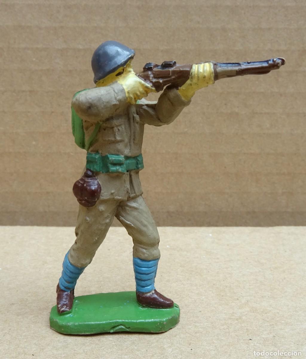 Figuras de goma y PVC: JECSAN JAPONES FIGURA EN GOMA 7