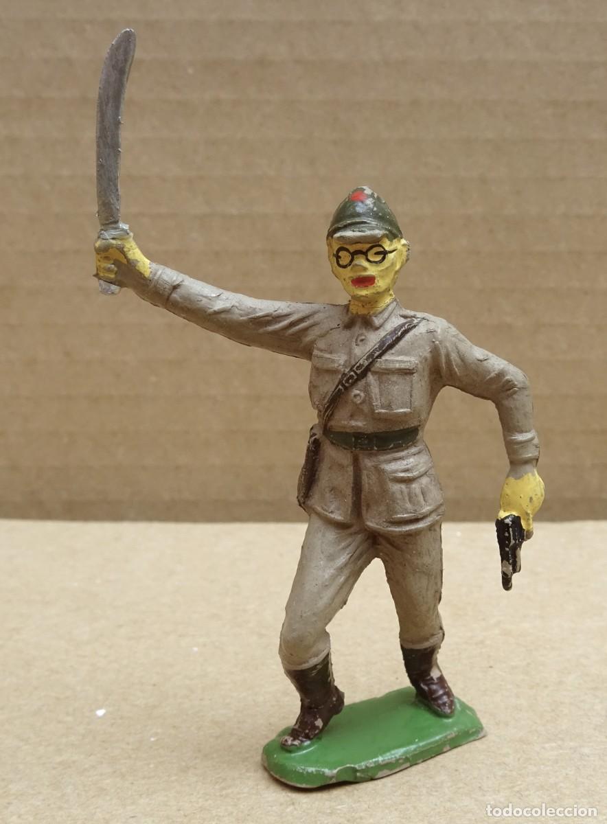 Figuras de goma y PVC: JECSAN JAPONES FIGURA EN GOMA 11