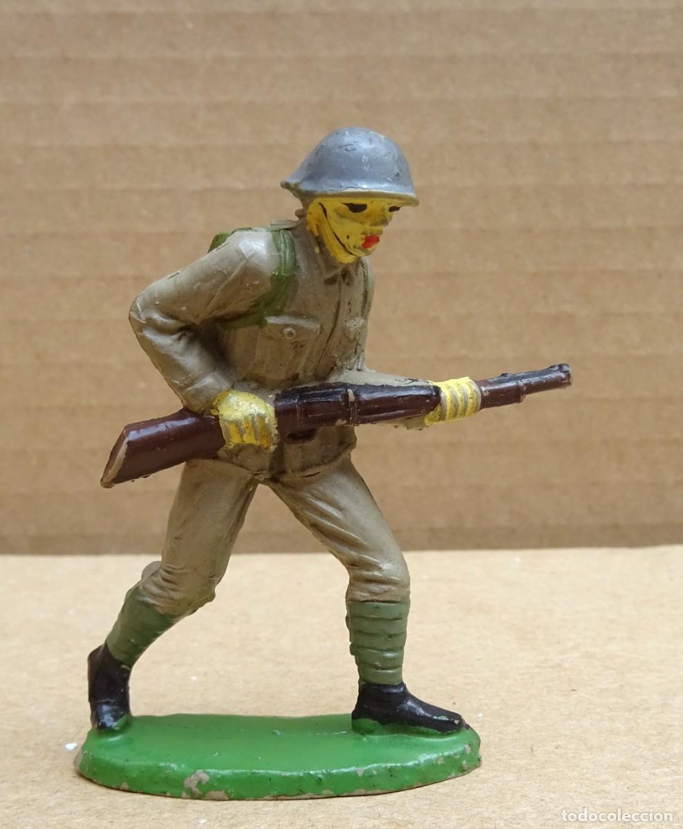 Figuras de goma y PVC: JECSAN JAPONES FIGURA EN GOMA 12