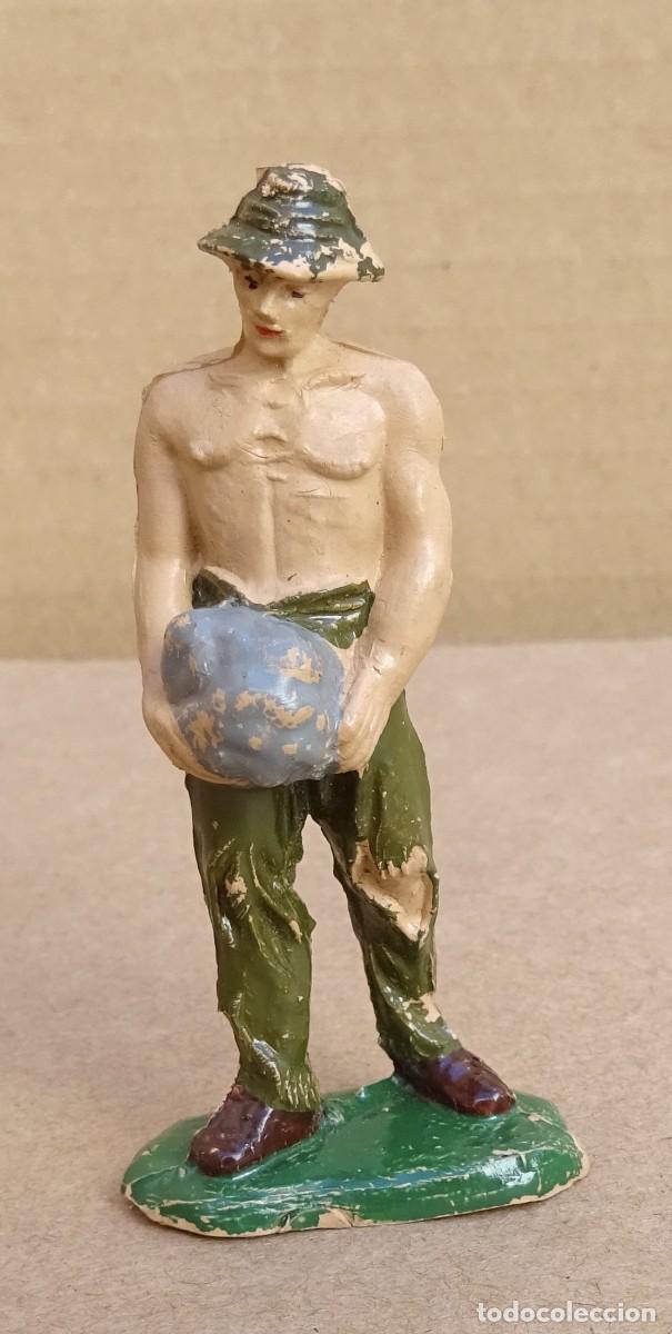 Figuras de goma y PVC: JECSAN PRISIONERO RIO KWAIT GOMA FIGURA 8