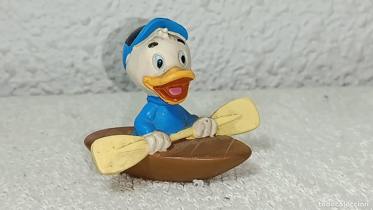 Figuras de goma y PVC: APPLAUSE : ANTIGUA FIGURA DE GOMA DEWEY CANOA DUCKTALES DUCK TALES PATOAVENTURAS DISNEY A&Ntilde;O 1986
