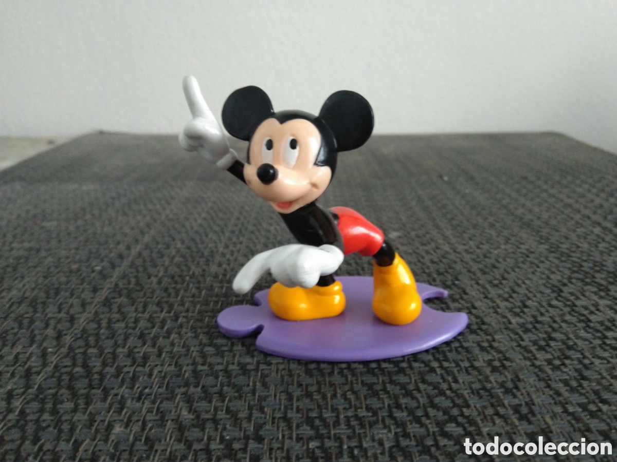 Figuras de goma y PVC: FIGURA PVC MICKEY MOUSE APPLAUSE PUZZLE WALT DISNEY DIBUJOS ANIMADOS