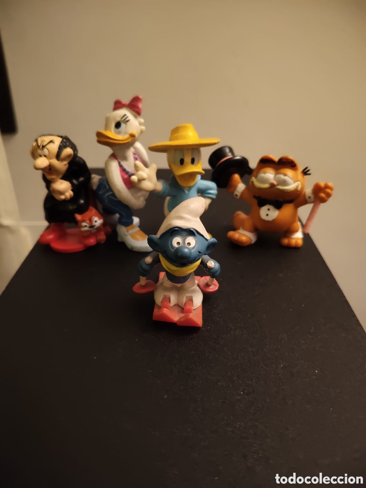 Figuras de goma y PVC: Lote de figuras de goma diferentes