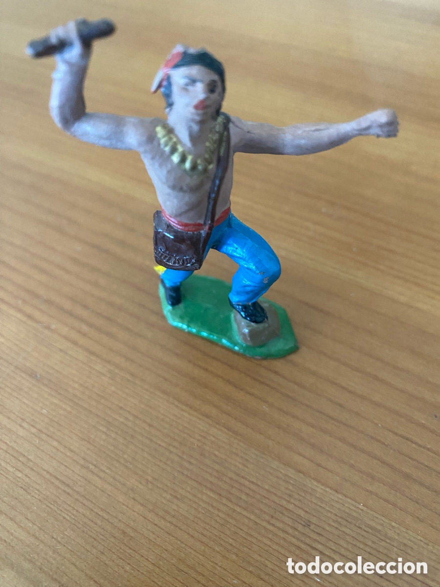 Figuras de goma y PVC: Indio goma jecsan a&ntilde;os 50