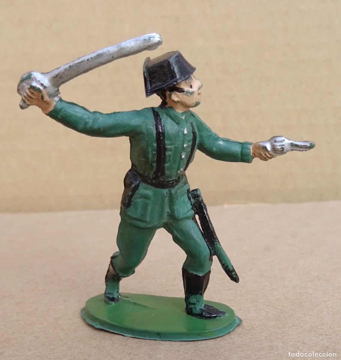 Figuras de goma y PVC: BRUVER GUARDIA CIVIL FIGURA EN GOMA 4