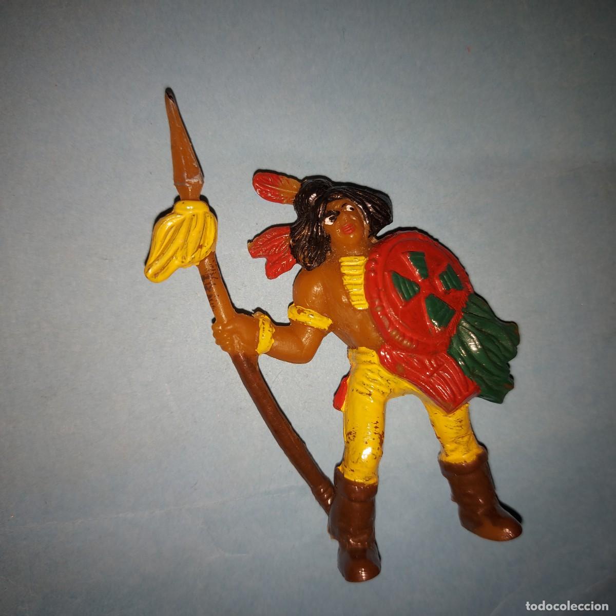 Figuras de goma y PVC: COMANSI, INDIO, FIGURA DEL OESTE