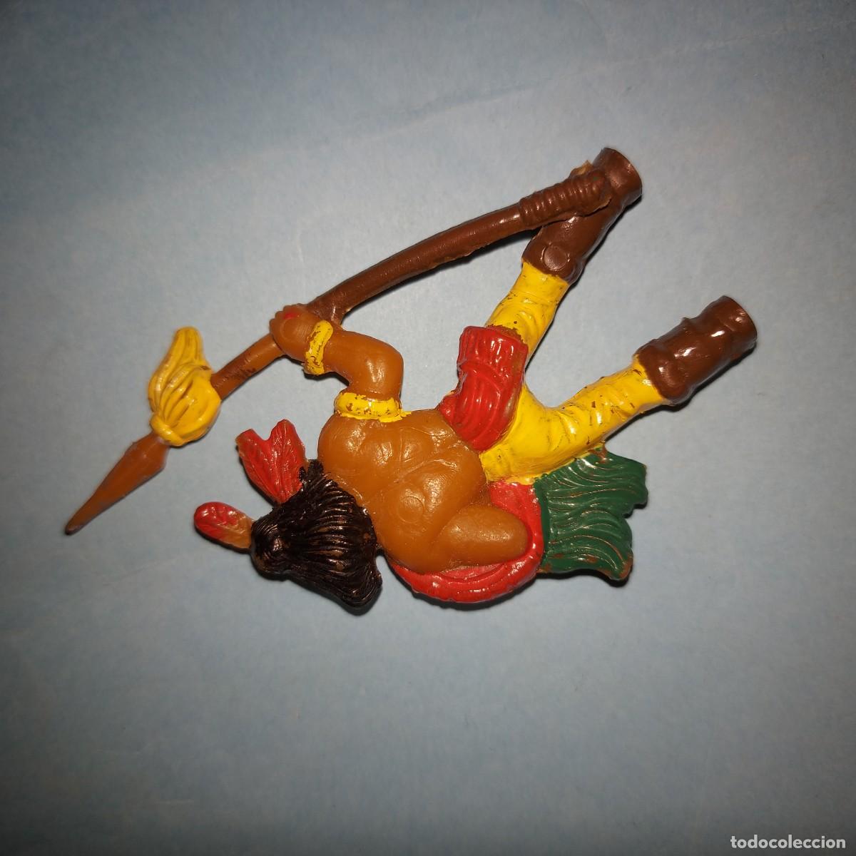 Figuras de goma y PVC: COMANSI, INDIO, FIGURA DEL OESTE - Foto 2