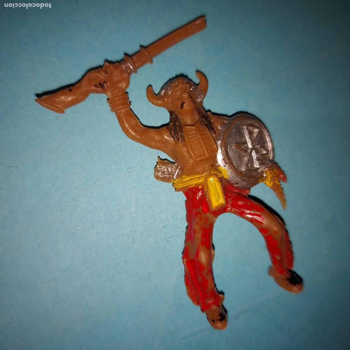 Figuras de goma y PVC: COMANSI, INDIO, FIGURA DEL OESTE